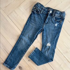 DL1961 Girls Harper Boyfriend Straight Blue Jeans